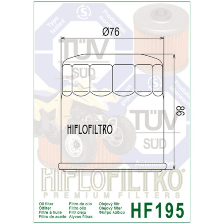 Oljefilter HIFLO – bild 2