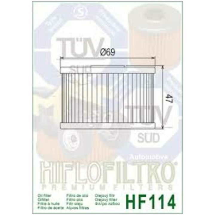 Oljefilter HIFLO HF114 – bild 2