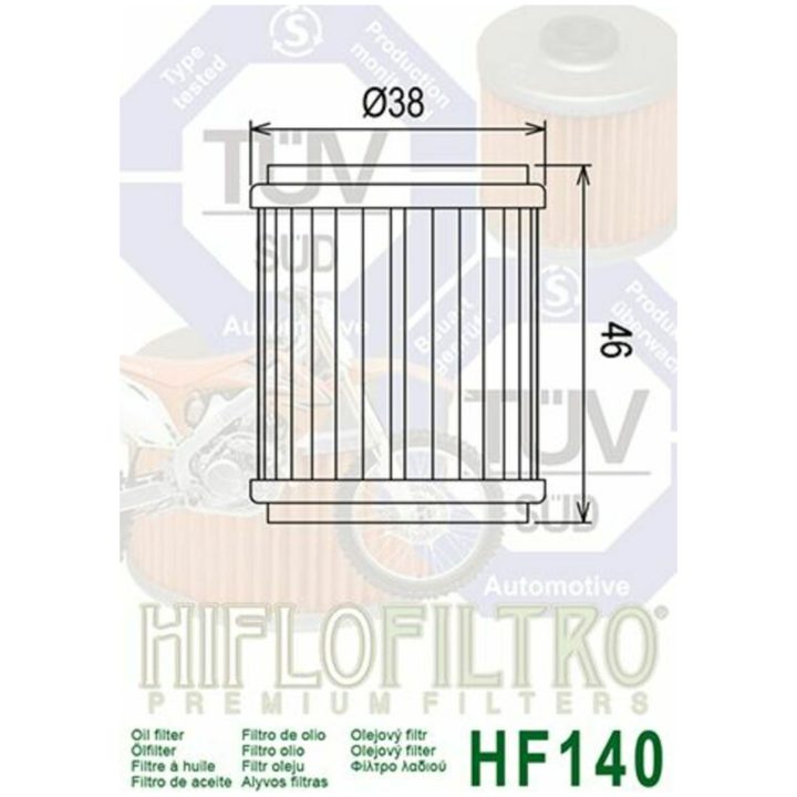 Oljefilter HIFLO HF140 – bild 2