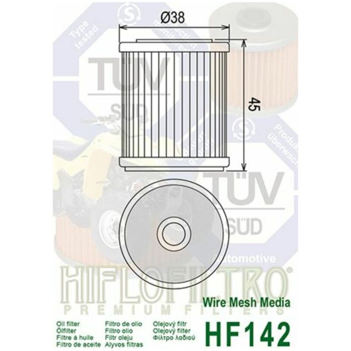 Oljefilter HIFLO HF142 – bild 2