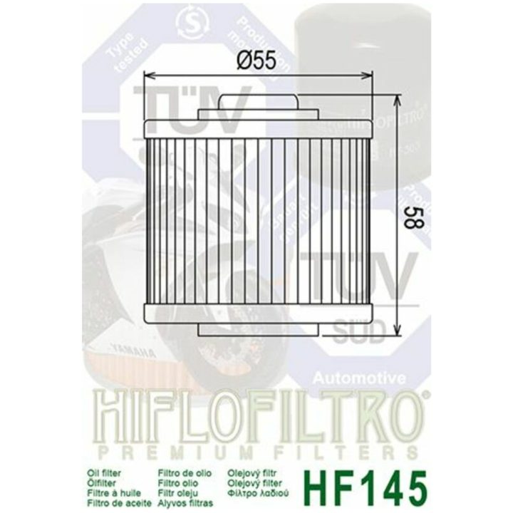 Oljefilter HIFLO HF145 – bild 3