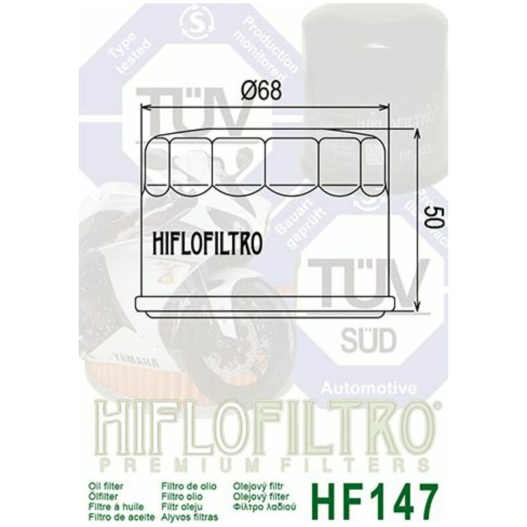 Oljefilter HIFLO HF147 – bild 2