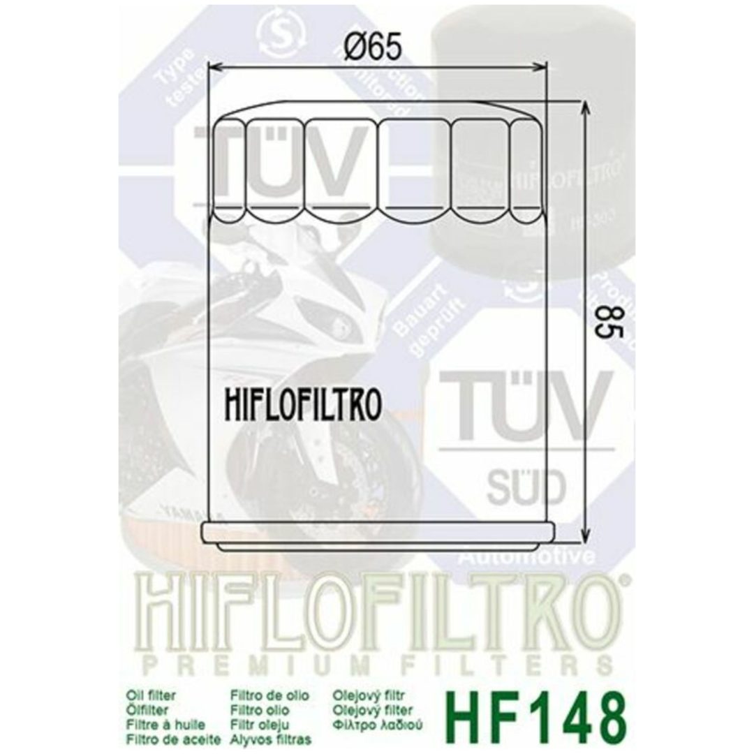 Oljefilter HIFLO HF148 – bild 2