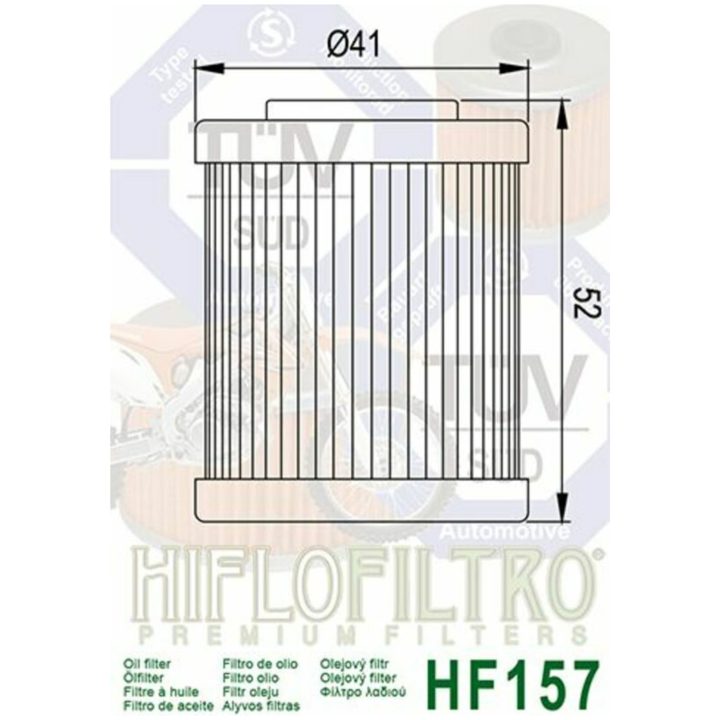 Oljefilter HIFLO HF157 – bild 2