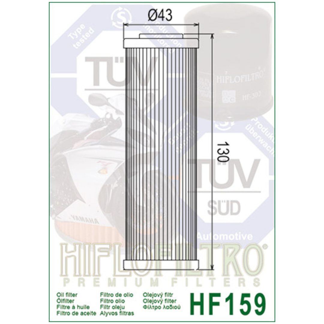Oljefilter HIFLO HF159 – bild 2