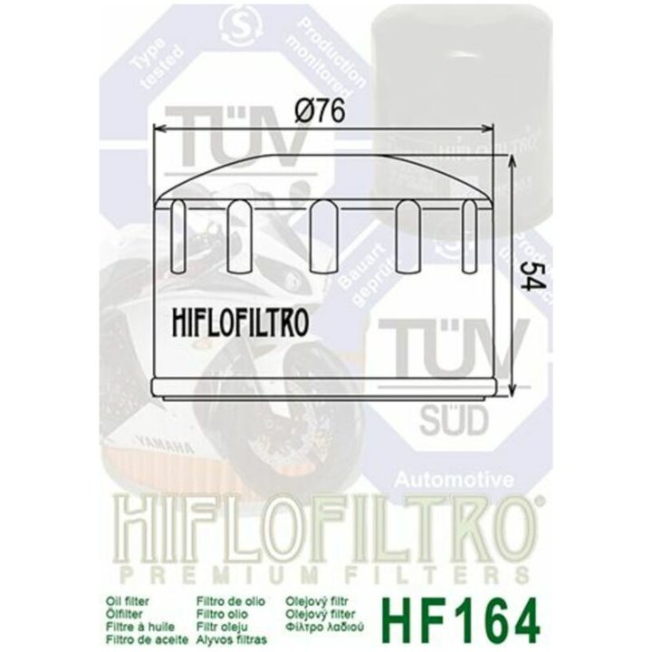 Oljefilter HIFLO HF164 – bild 2