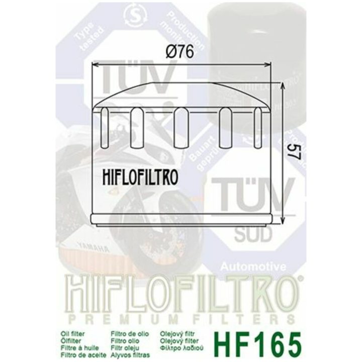 Oljefilter HIFLO HF165 – bild 2