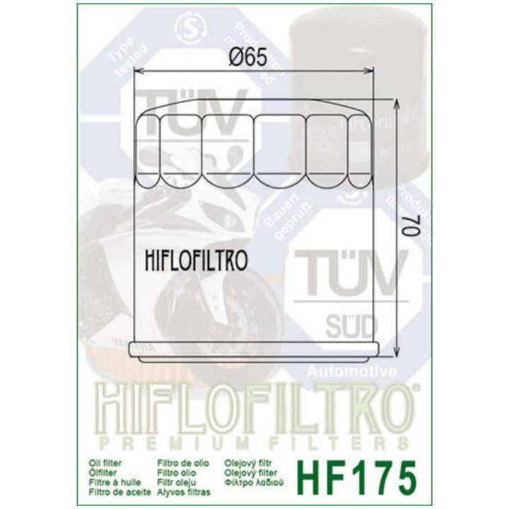 Oljefilter HIFLO HF175 – bild 2