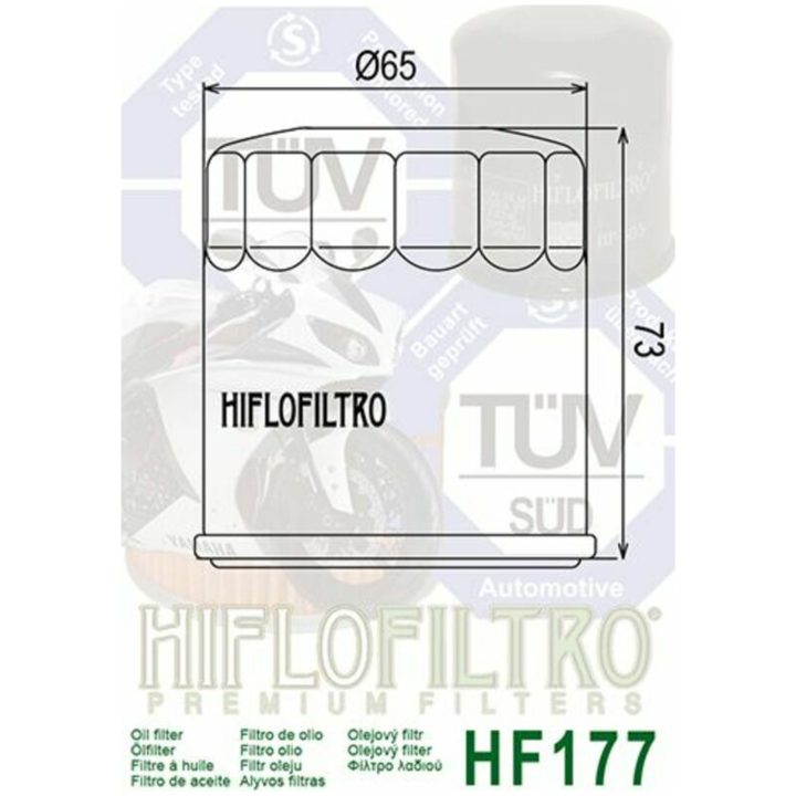 Oljefilter HIFLO HF177 – bild 2