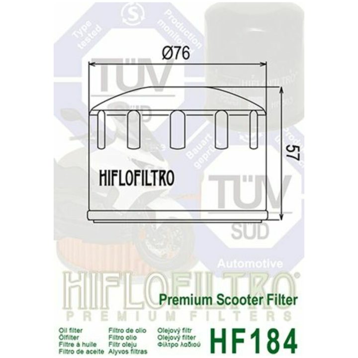 Oljefilter HIFLO HF184 – bild 2