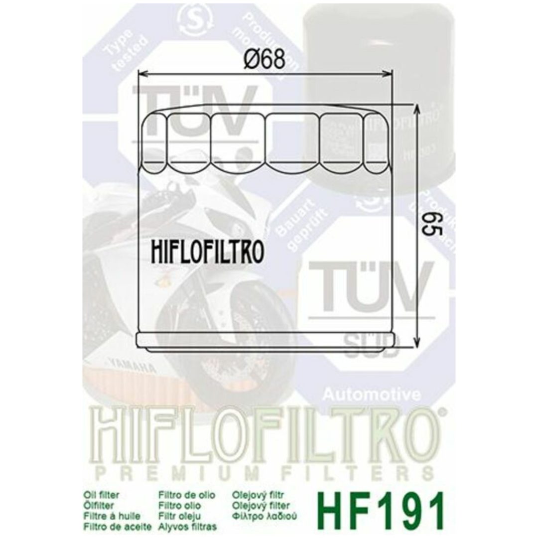 Oljefilter HIFLO HF191 – bild 2