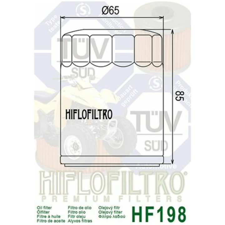 Oljefilter HIFLO HF198 – bild 2