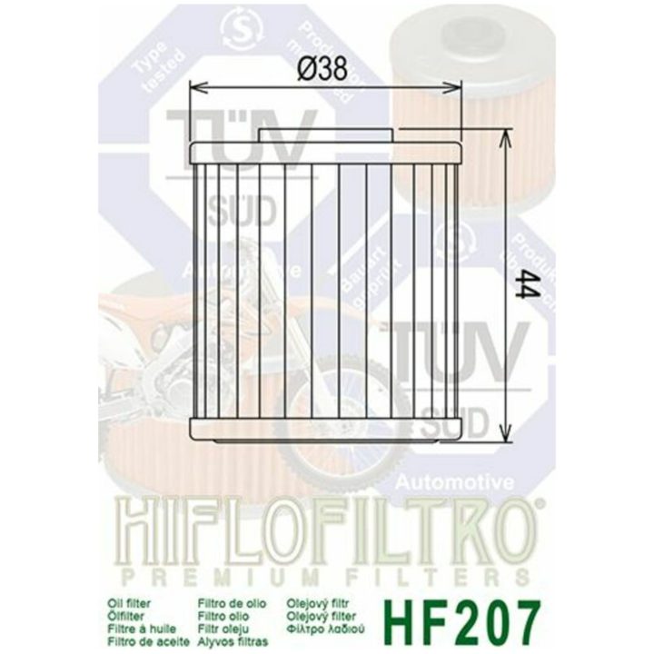 Oljefilter HIFLO HF207 – bild 2