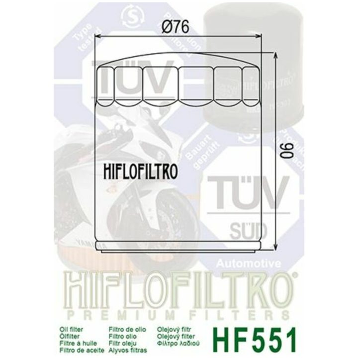 Oljefilter HIFLO HF540 – bild 2
