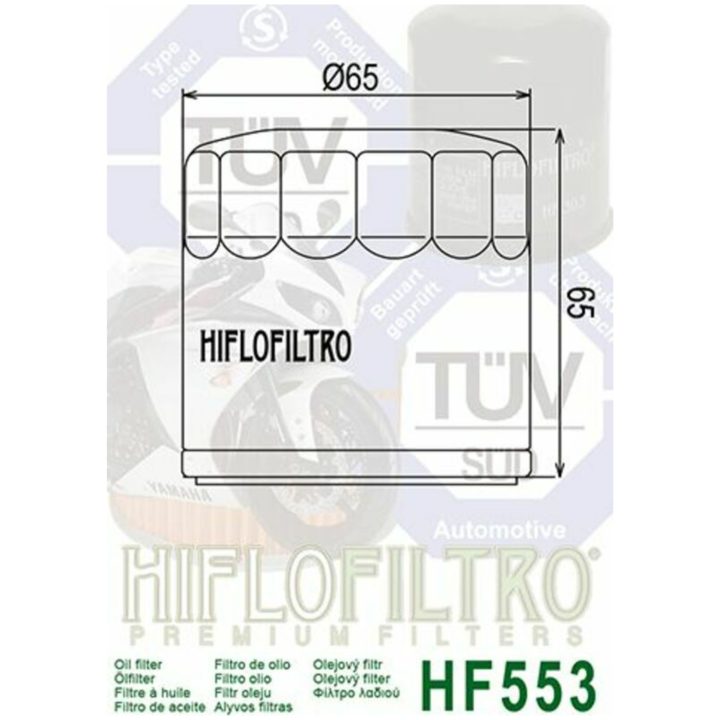 Oljefilter HIFLO HF553 – bild 3