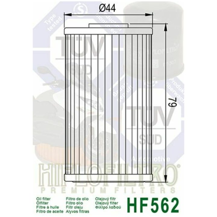 Oljefilter HIFLO HF562 – bild 2