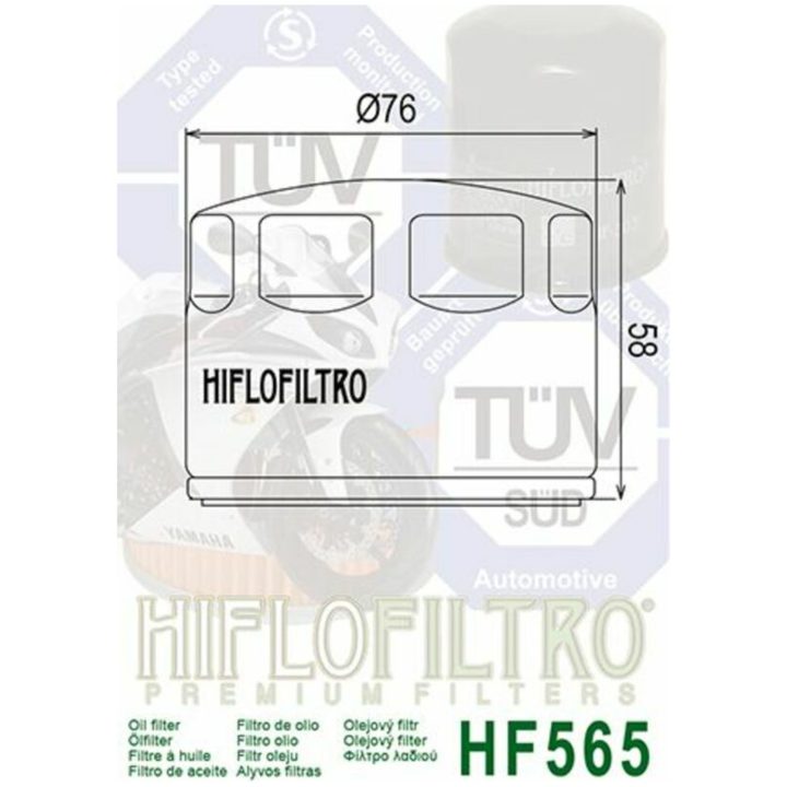 Oljefilter HIFLO HF565 – bild 2