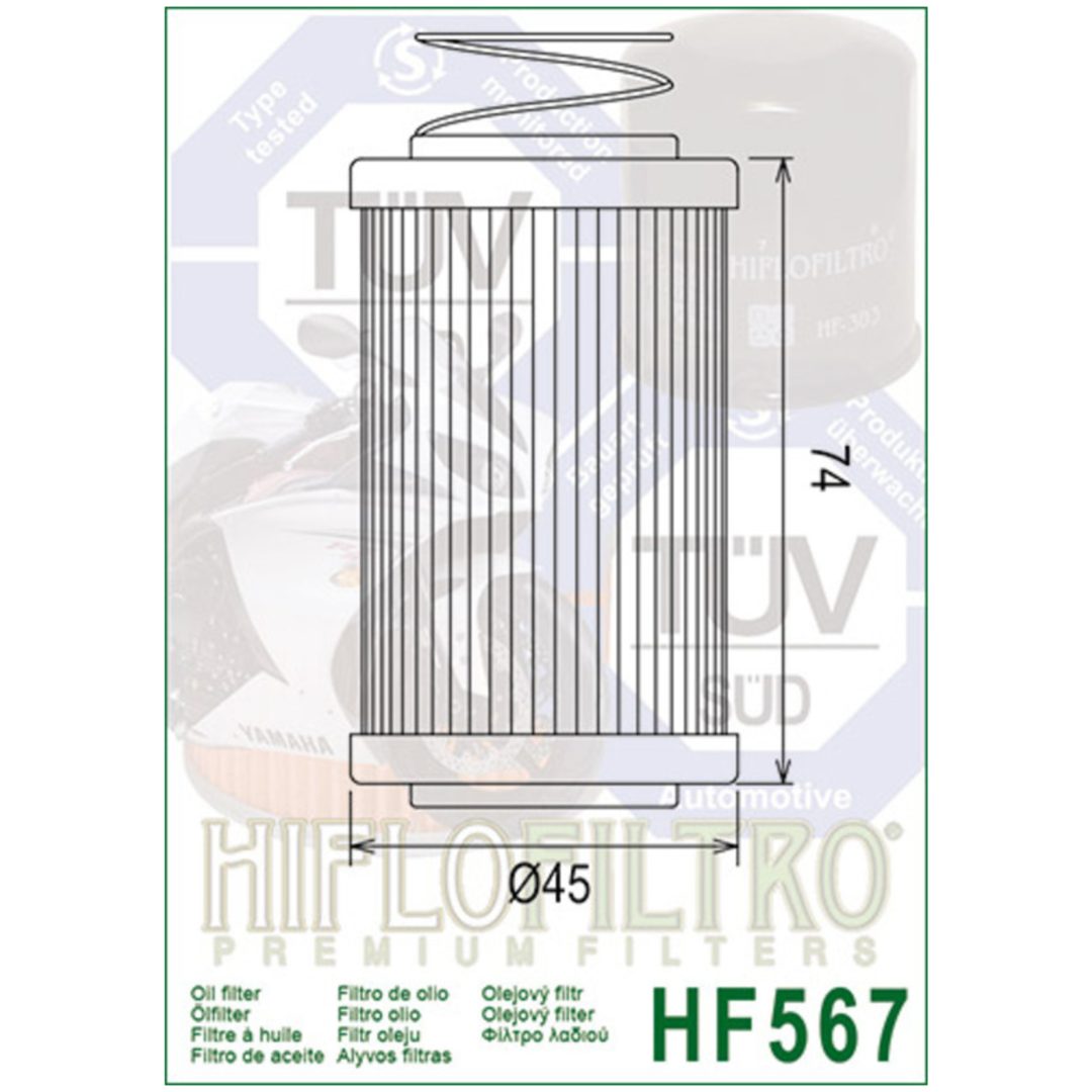 Oljefilter HIFLO HF567