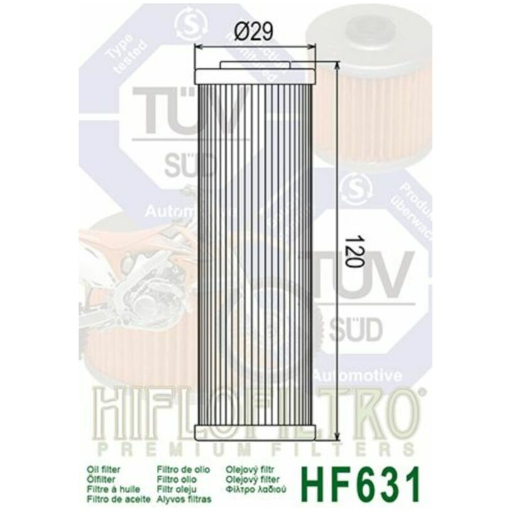 Oljefilter HIFLO HF631 – bild 3