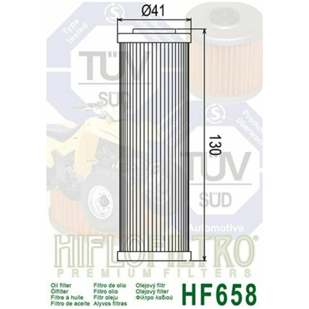 Oljefilter HIFLO HF650 – bild 3