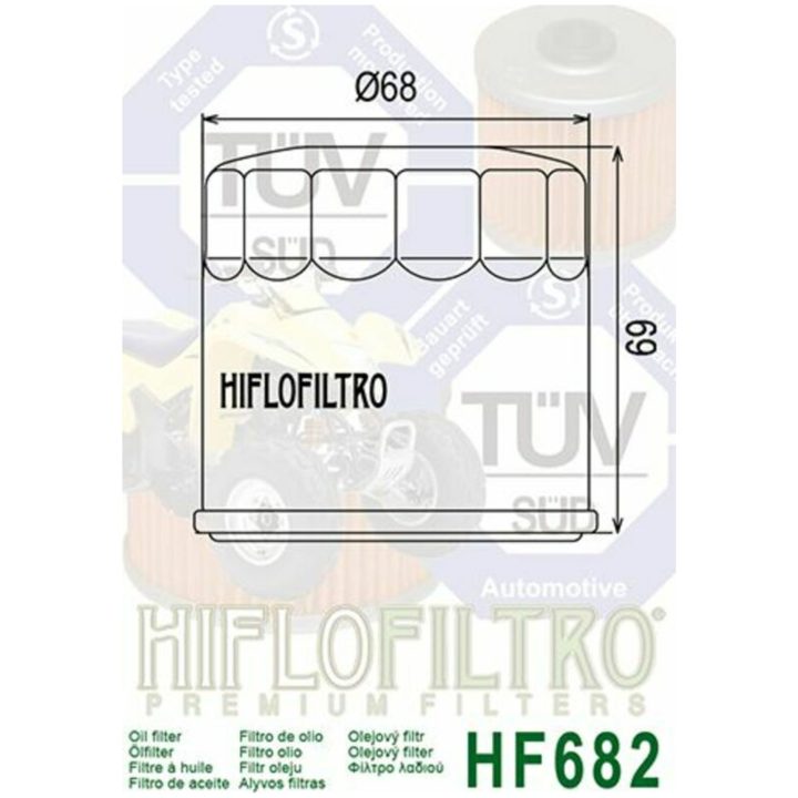 Oljefilter HIFLO HF682 – bild 3