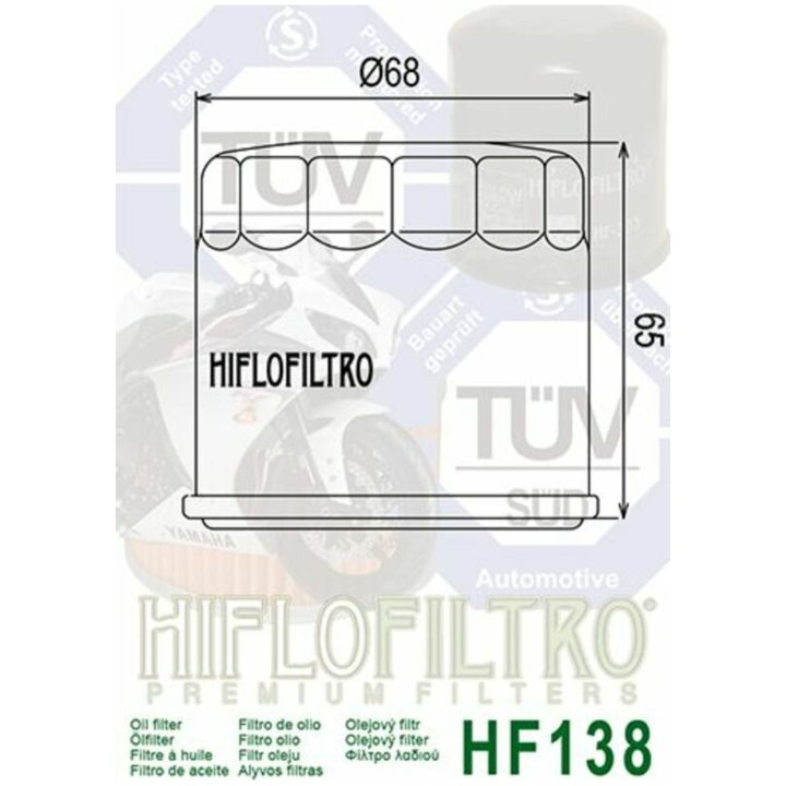Oljefilter HIFLO Svart – bild 2