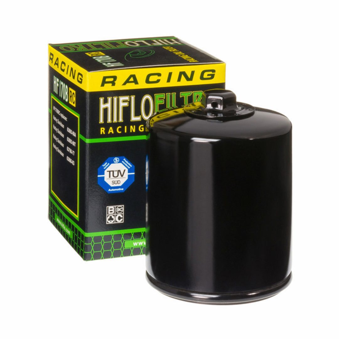 Oljefilter MC Racing Hiflo Svart