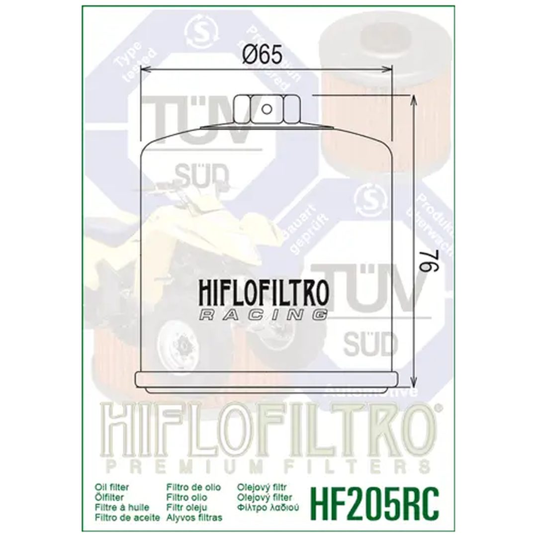 Oljefilter Racing HIFLO – bild 2