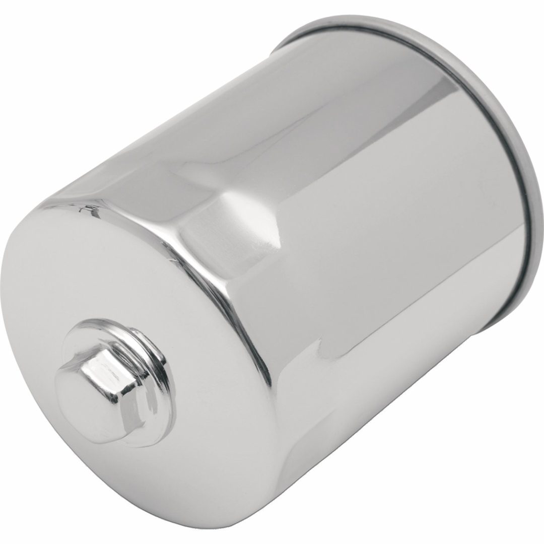 Oljefilter Spin-on Krom/silver DRAG SPECIALTIES