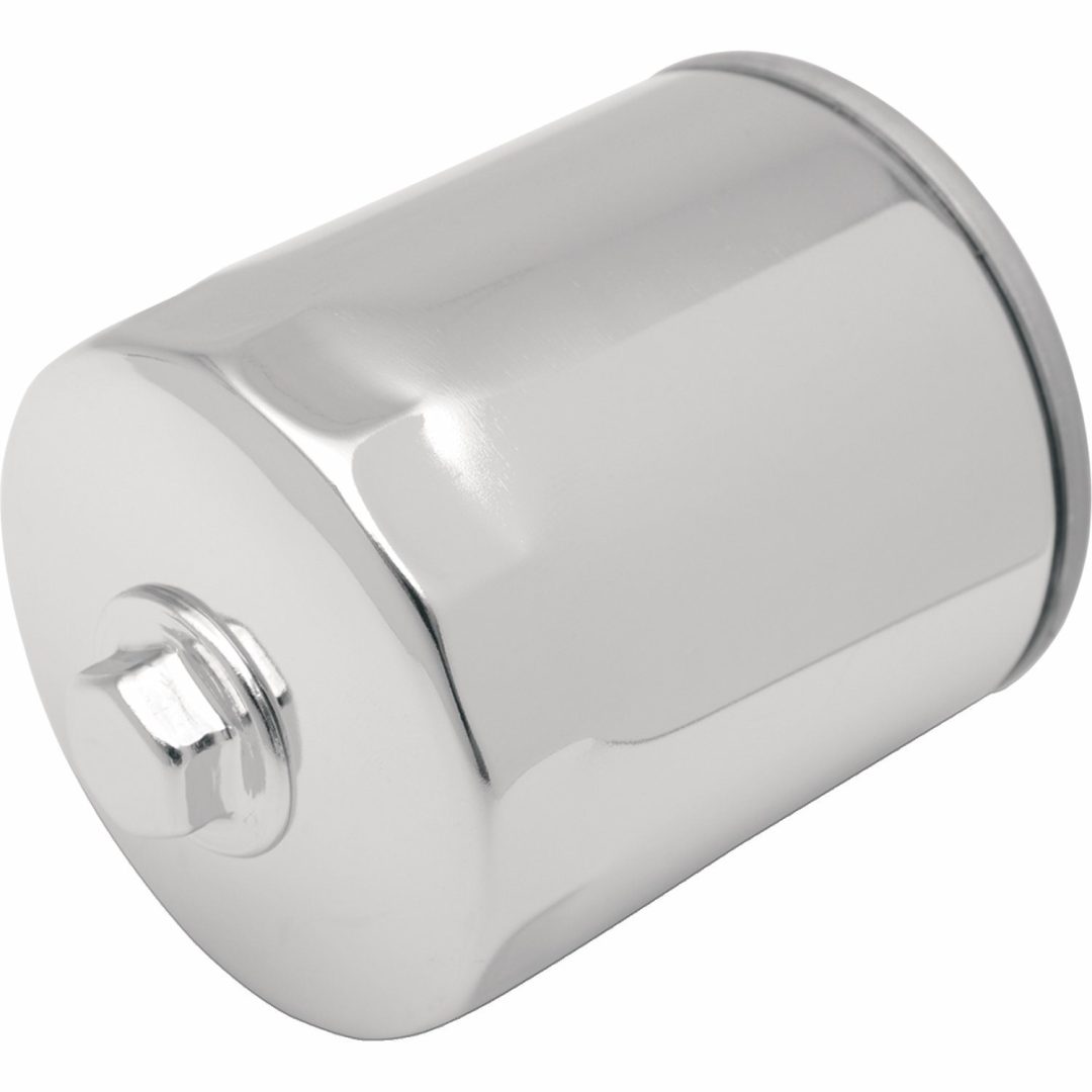 Oljefilter Spin-on Silver/krom DRAG SPECIALTIES