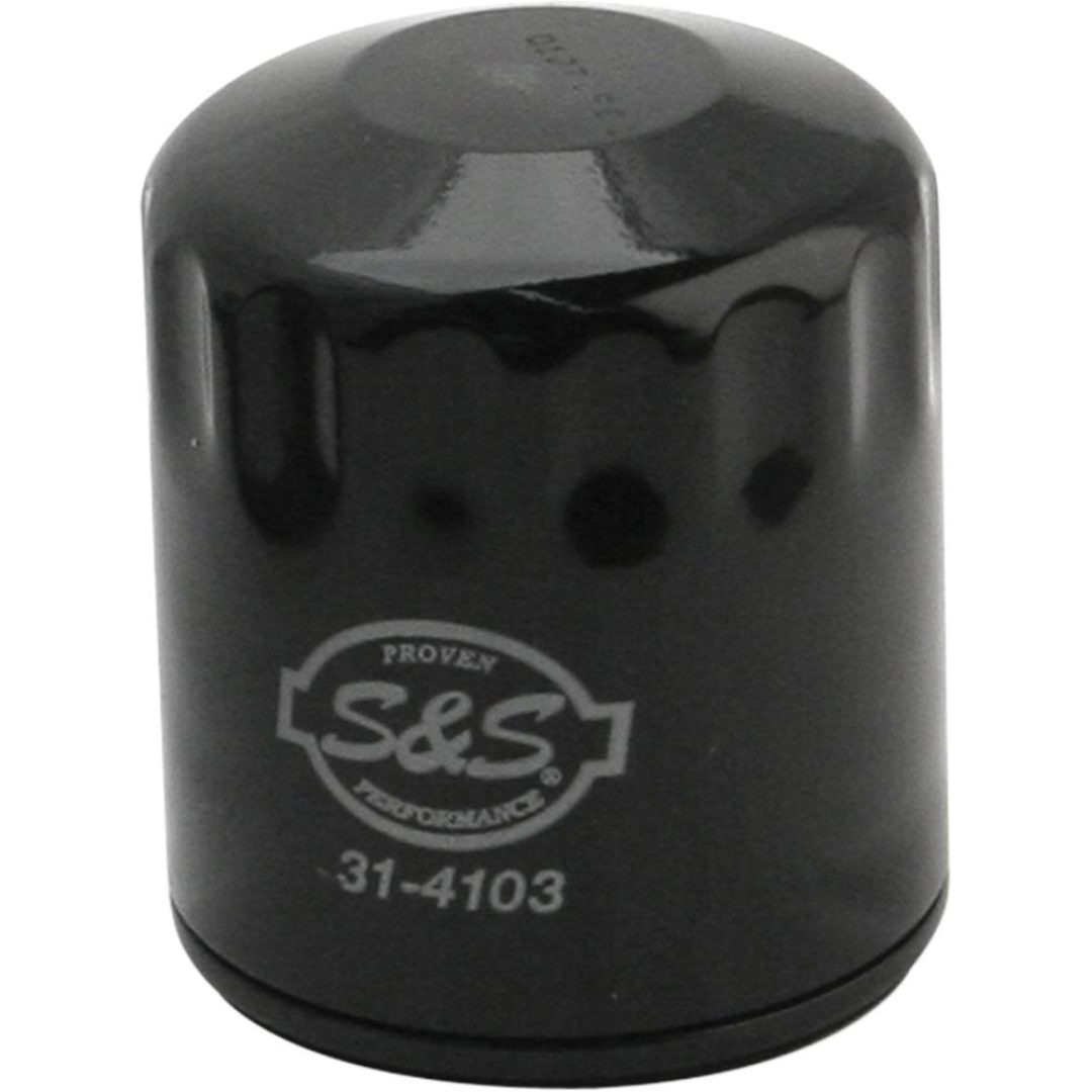 Oljefilter Svart Canister S&S Cycle