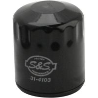 Oljefilter Svart Canister S&S Cycle