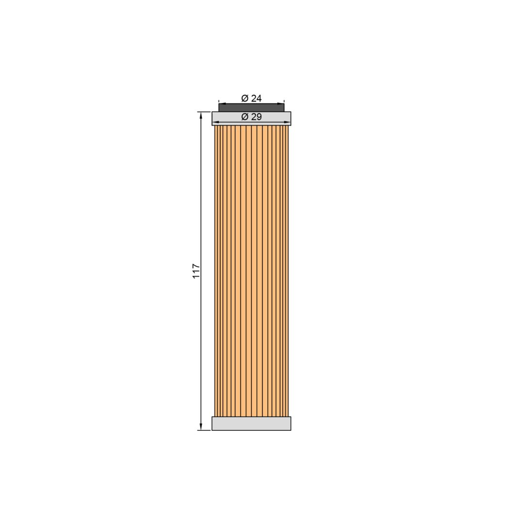 Oljefilter Twin Air Oljefilter FFP013 ATHENA – bild 5