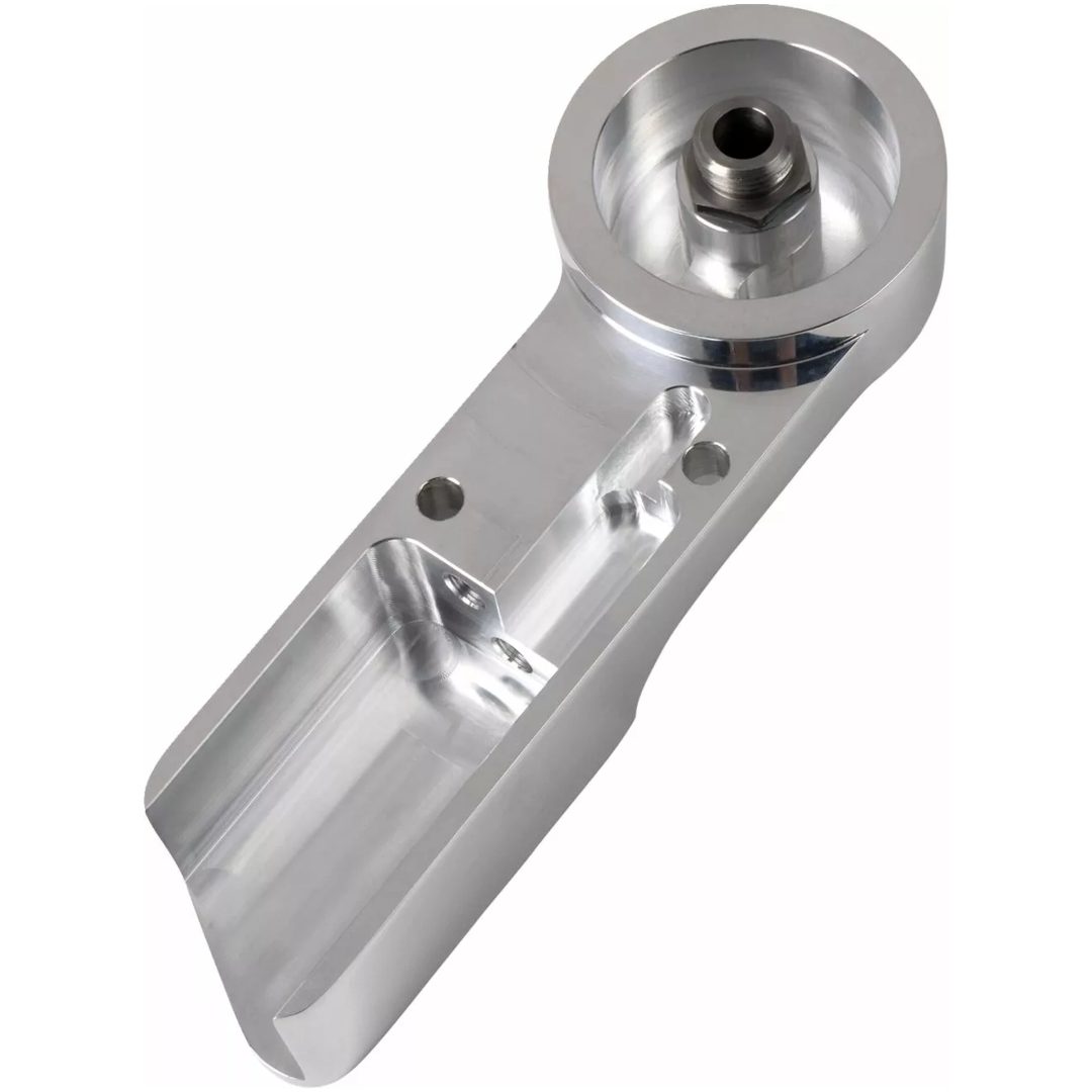 Oljefilterfäste Kit Polerad Aluminium S&S Cycle – bild 3