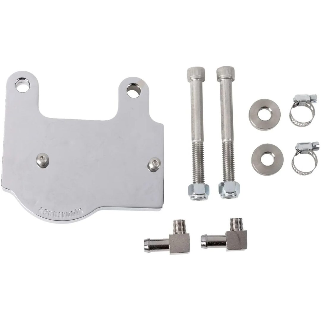 Oljefilterfäste Krom Aluminium ACCUTRONIX – bild 2