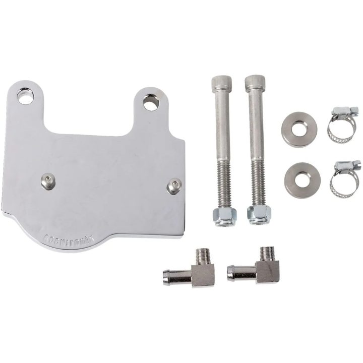 Oljefilterfäste Krom Aluminium ACCUTRONIX – bild 2