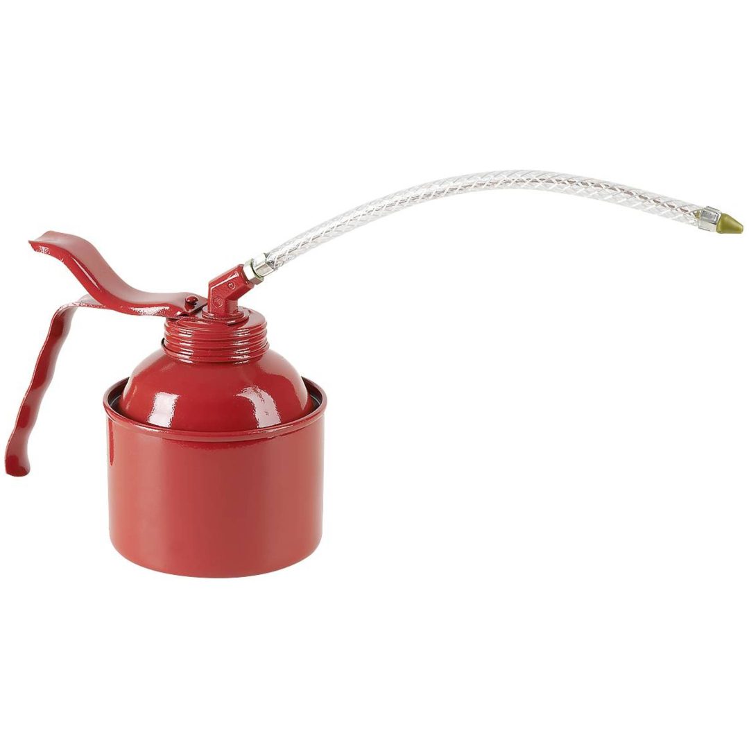 Oljekanna med tryckpump 05133 / 05135 PRESSOL OLJEKANNA FLEX RÖD 350ML