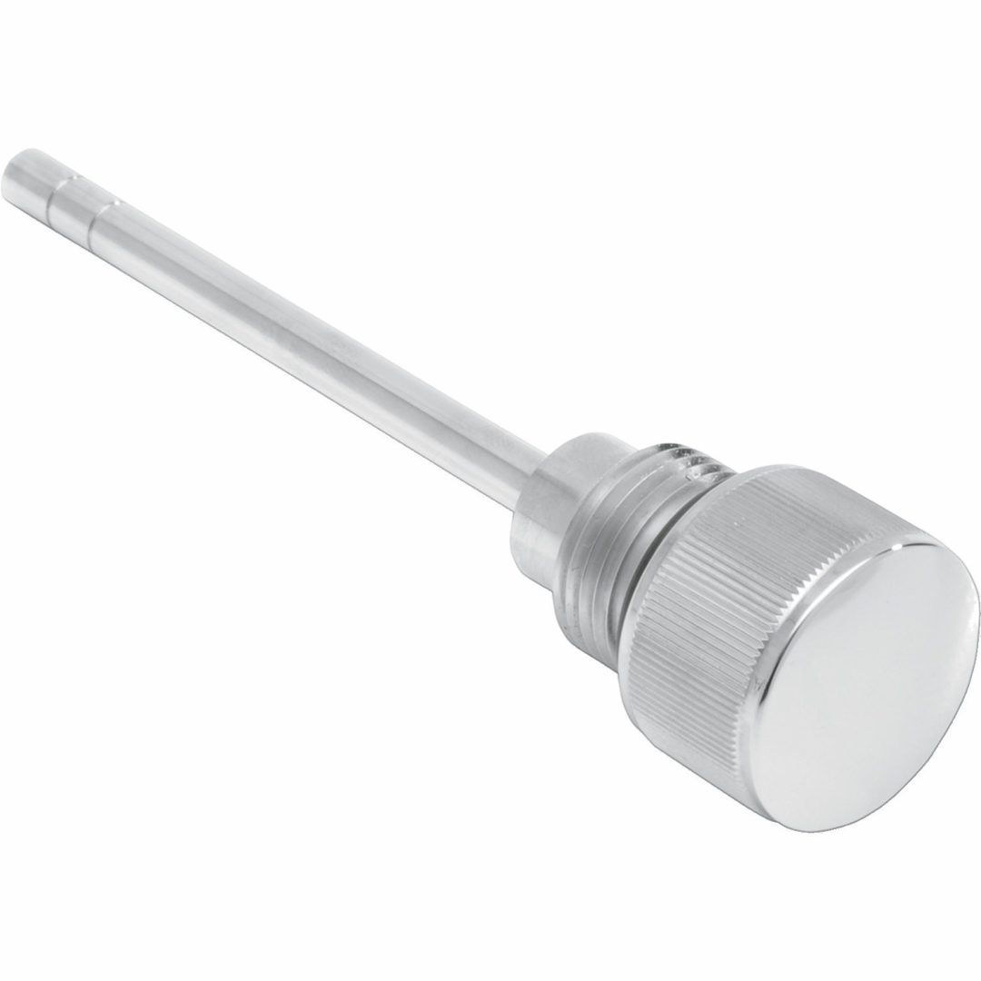 Oljepåfyllningsplugg/kontrollsticka Krom DRAG SPECIALTIES
