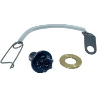 Oljeplugg Magnetisk Svart PSR