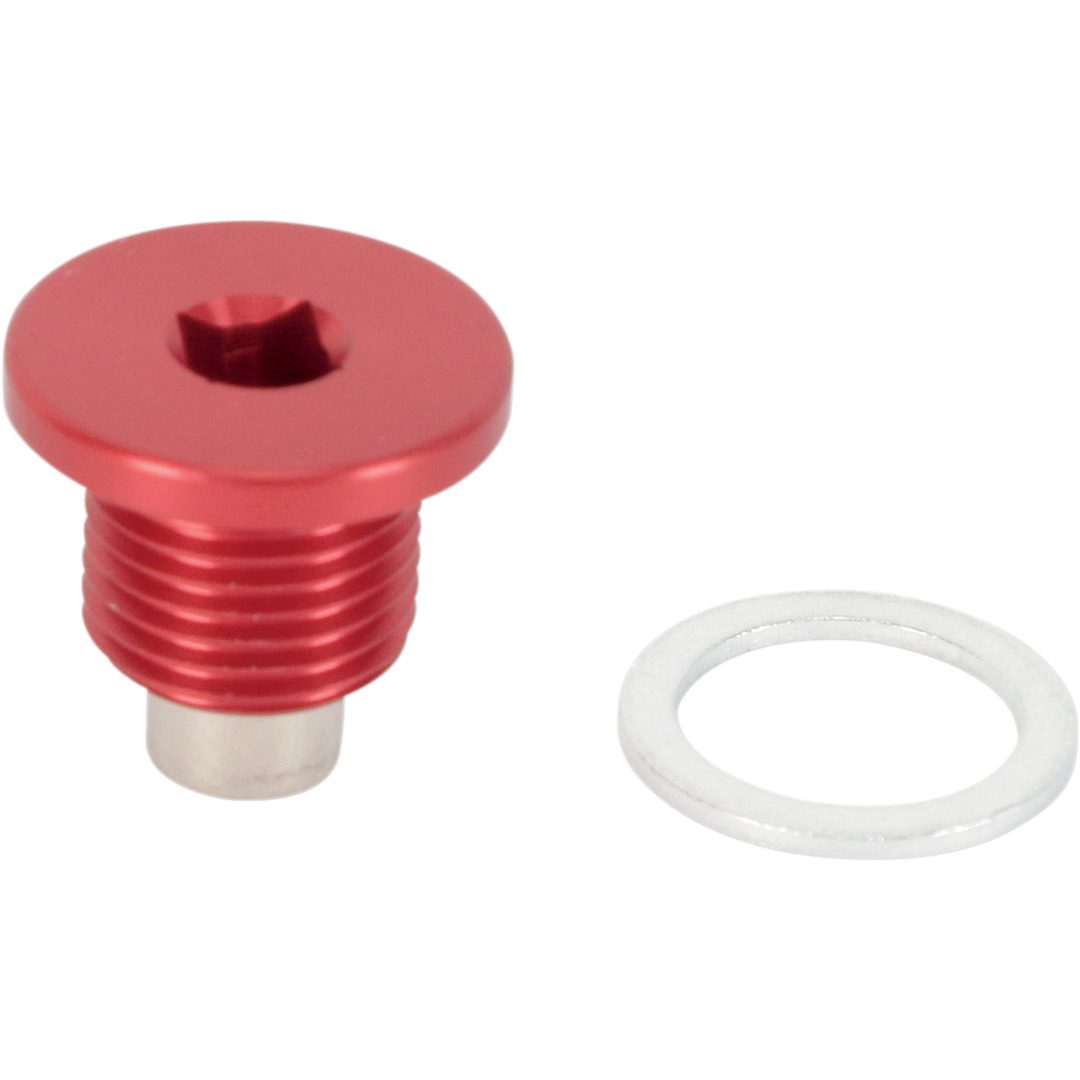 Oljeplugg Moose Racing Magnetisk Röd