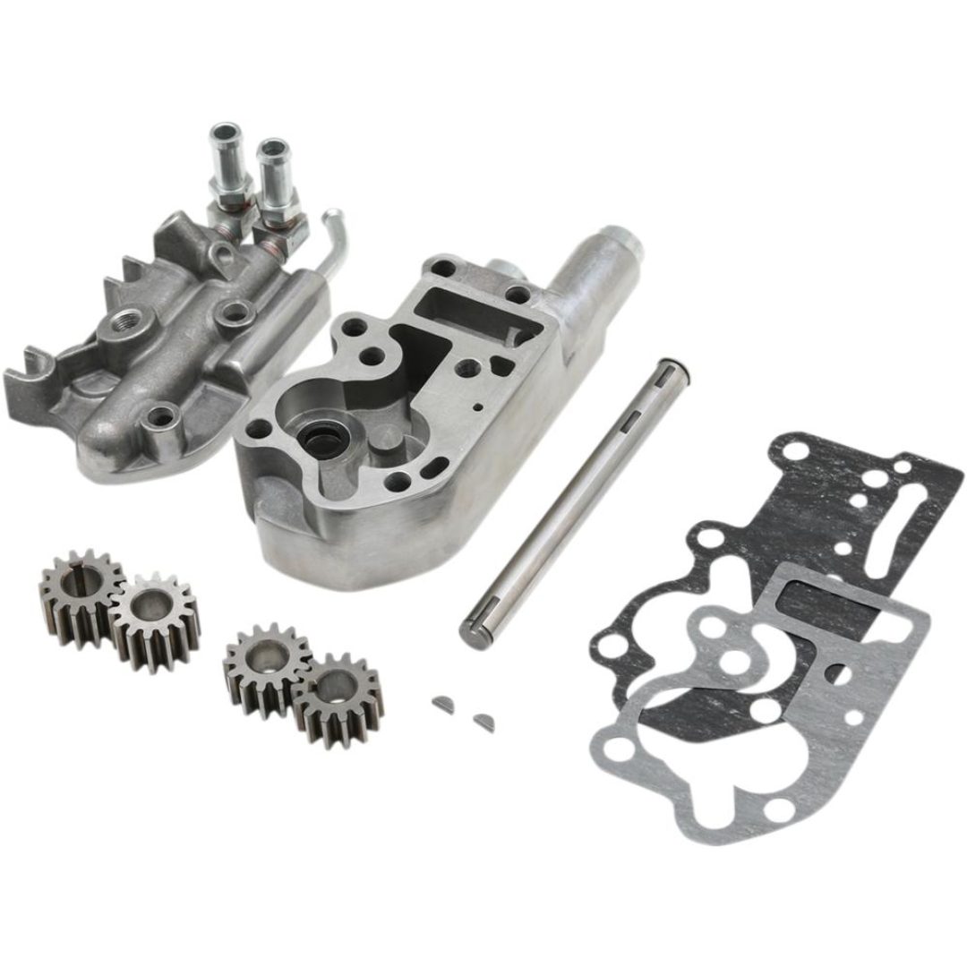 Oljepump Aluminium Silver DRAG SPECIALTIES OIL PUMP ASSEMBLY 73-91BT