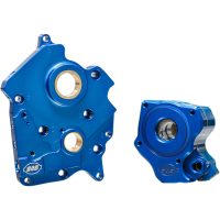 Oljepump Blå Anodiserad S&S Cycle