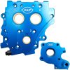 Oljepump Och Kamstödsplatta Tc3 Blå Aluminium S&S Cycle PUMP OIL W/CAM PLT 07-15 – miniatyr 1