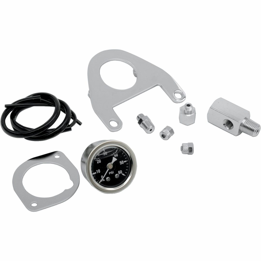 Oljetrycksmätare Elektronisk Kit DRAG SPECIALTIES GAUGE OIL PRESSURE TC