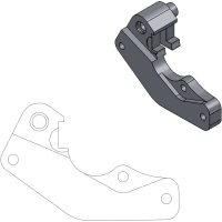 Omplaceringsbricka Bromsok MOTO-MASTER