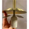 Opal Taklampa, ø30, Matt Mässing ANETA HOME Sockel E27 Matt Mässing /Opalvit – miniatyr 4