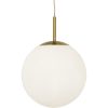 Opal Taklampa, ø30, Matt Mässing ANETA HOME Sockel E27 Matt Mässing /Opalvit – miniatyr 2