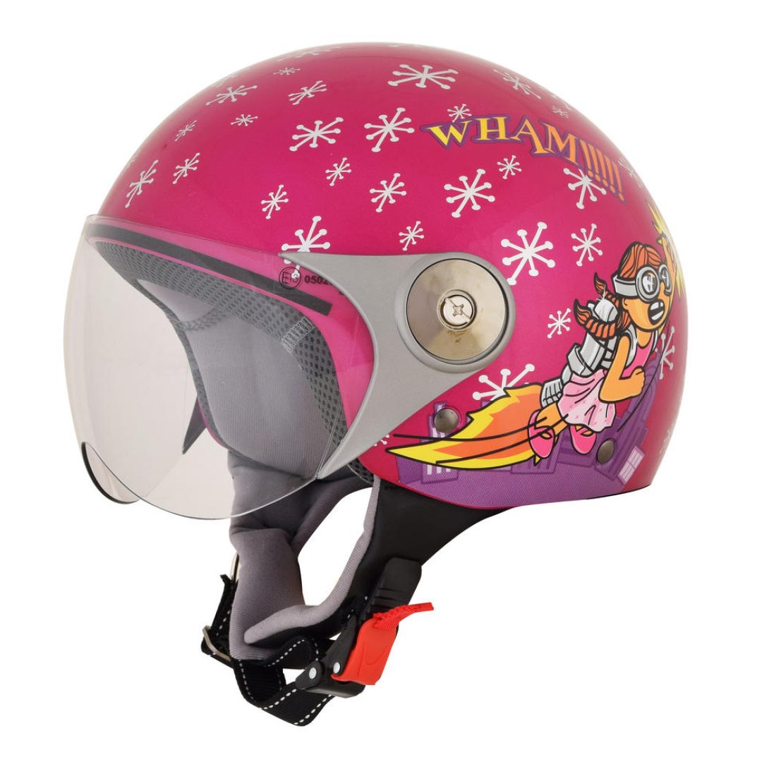 Öppen Hjälm BARN FX-33Y Rosa AFX Large