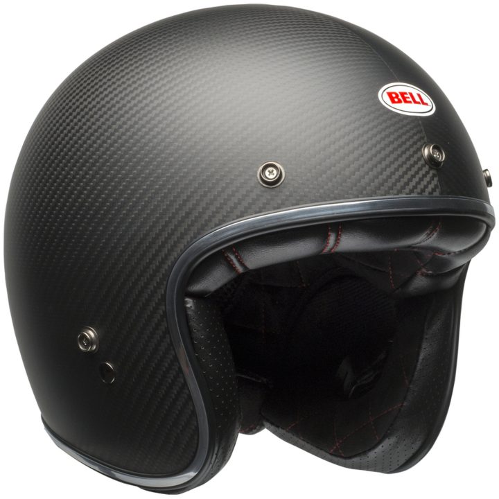 Öppen Hjälm Custom 500 Carbon Matt Svart BELL XS – bild 3