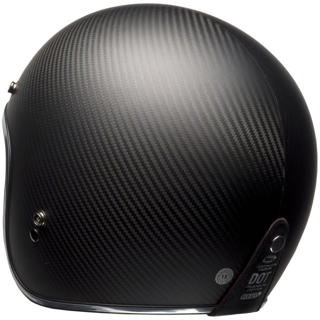 Öppen Hjälm Custom 500 Carbon Matt Svart BELL XS – bild 5